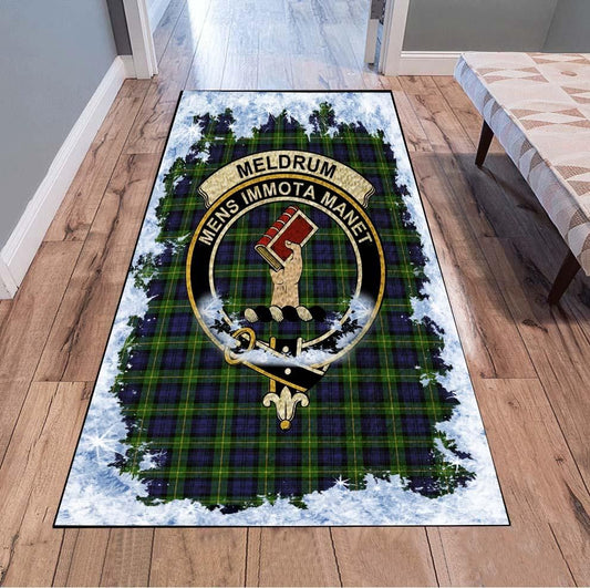 Meldrum Tartan Christmas Area Rugs