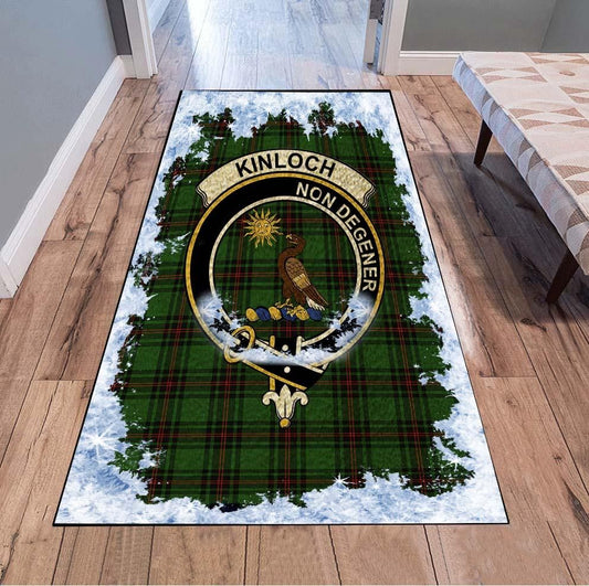 Kinloch Tartan Christmas Area Rugs