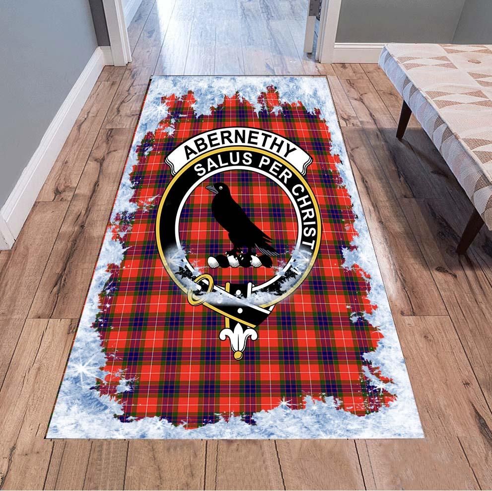 Abernethy Tartan Christmas Area Rugs