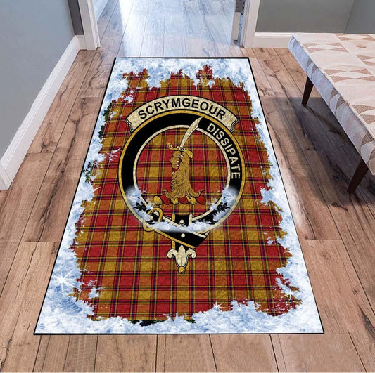 Scrymgeour Tartan Christmas Area Rugs