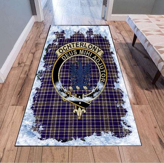 Ochterlony Tartan Christmas Area Rugs