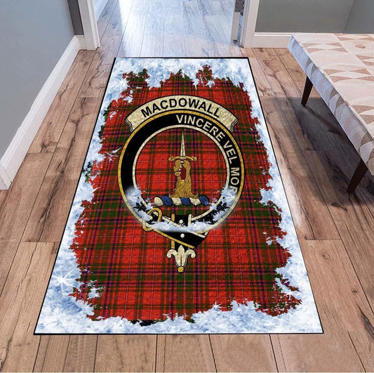 MacDowall (of Garthland) Tartan Christmas Area Rugs