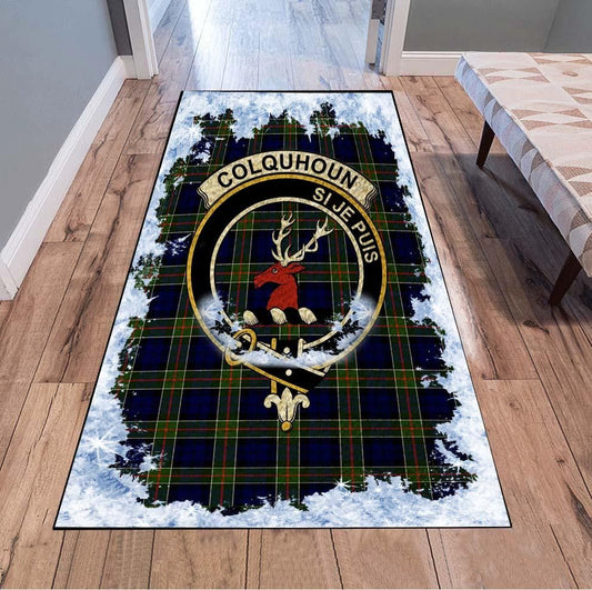 Colquhoun Tartan Christmas Area Rugs