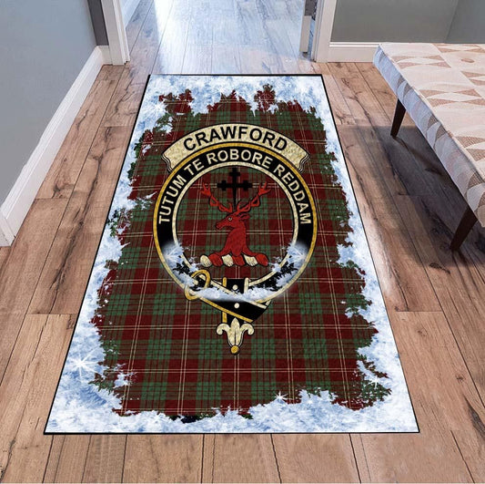 Crawford Tartan Christmas Area Rugs