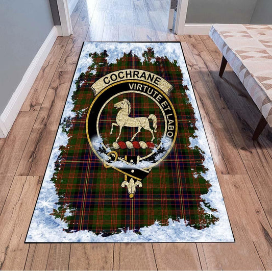 Cochrane Tartan Christmas Area Rugs