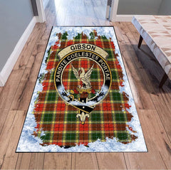 Gibson Tartan Christmas Area Rugs