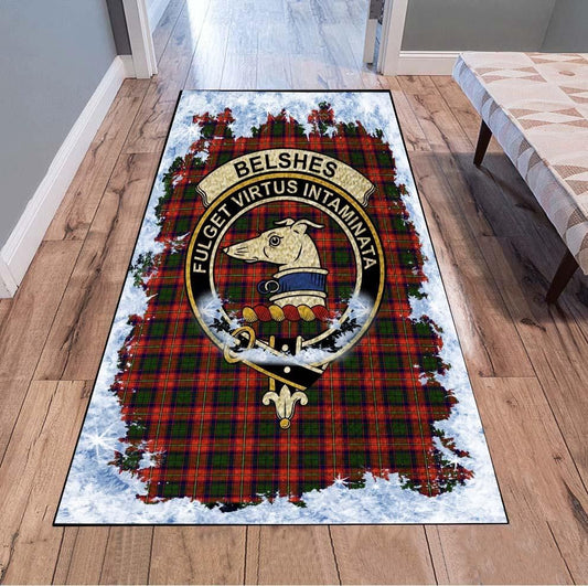 Belshes Tartan Christmas Area Rugs