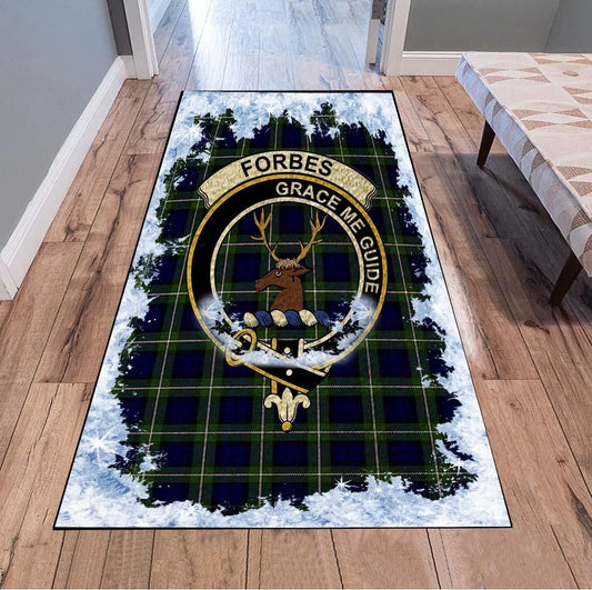 Forbes Tartan Christmas Area Rugs