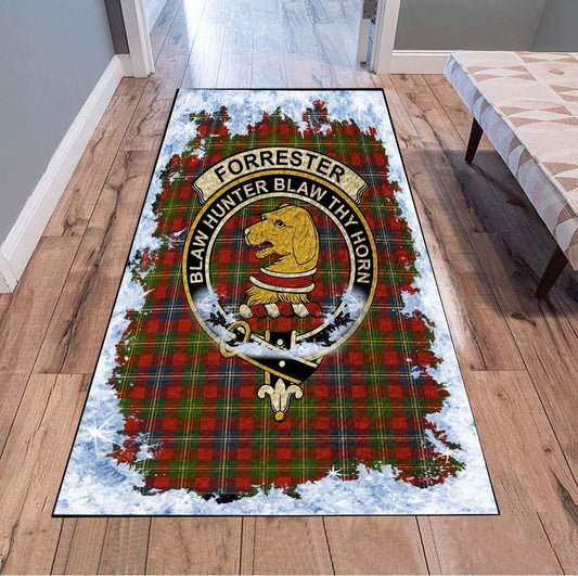 Forrester Tartan Christmas Area Rugs