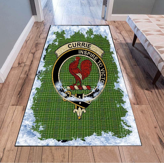 Currie Tartan Christmas Area Rugs