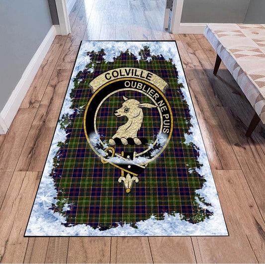 Colville Tartan Christmas Area Rugs