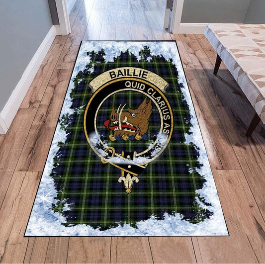 Baillie Tartan Christmas Area Rugs