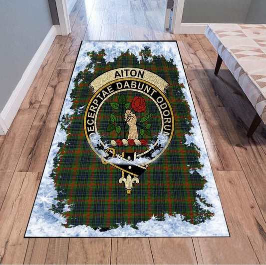 Aiton Tartan Christmas Area Rugs