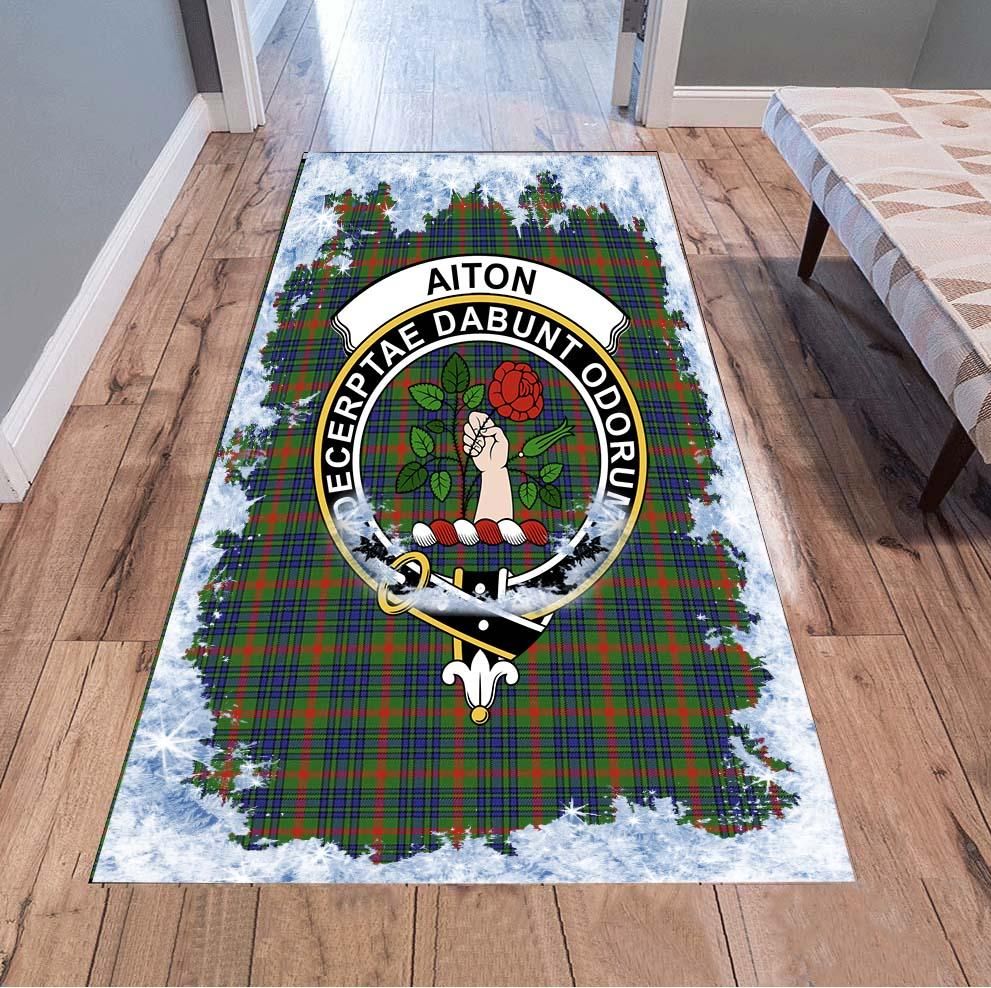 Aiton Tartan Christmas Area Rugs