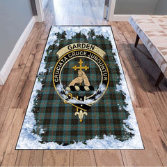 Garden Tartan Christmas Area Rugs