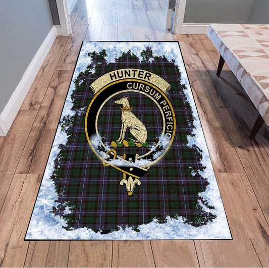 Hunter Tartan Christmas Area Rugs