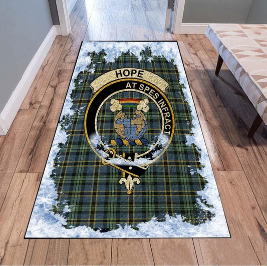 Hope Tartan Christmas Area Rugs