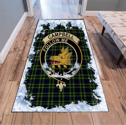 Campbell of Breadalbane Tartan Christmas Area Rugs