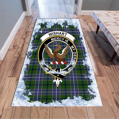 Wishart Tartan Christmas Area Rugs