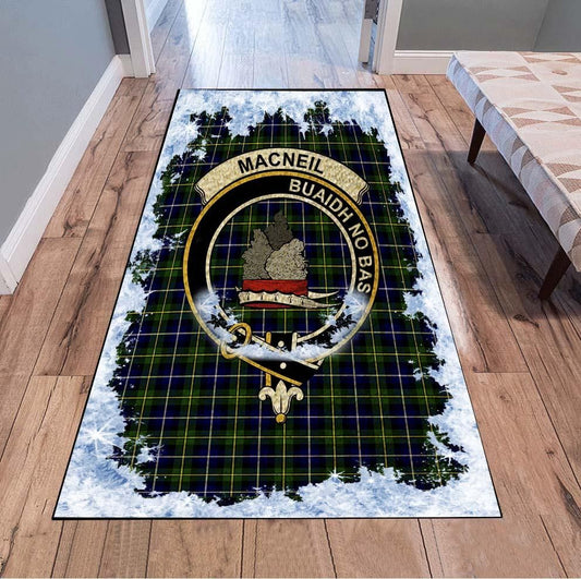 MacNeil of Barra Tartan Christmas Area Rugs