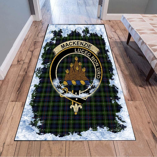 MacKenzie Tartan Christmas Area Rugs