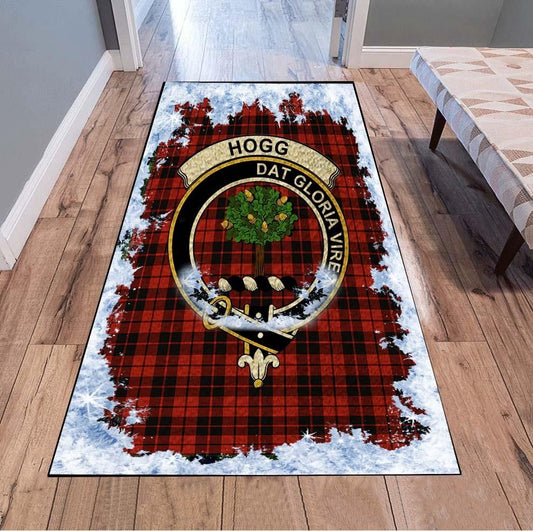 Hogg (or Hog) Tartan Christmas Area Rugs