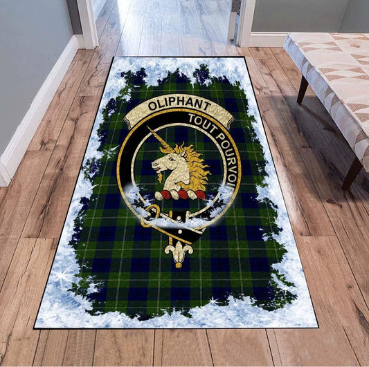 Oliphant Tartan Christmas Area Rugs