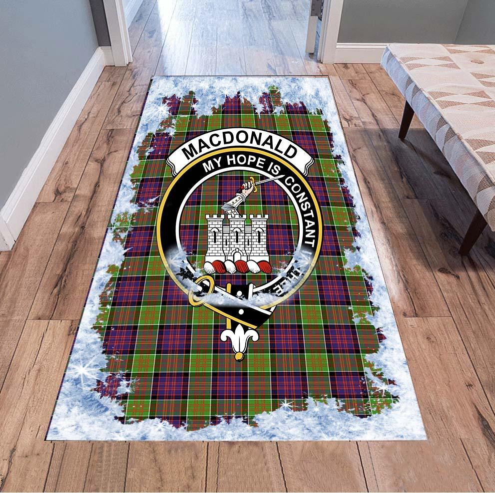 MacDonald (Clan Ranald) Tartan Christmas Area Rugs