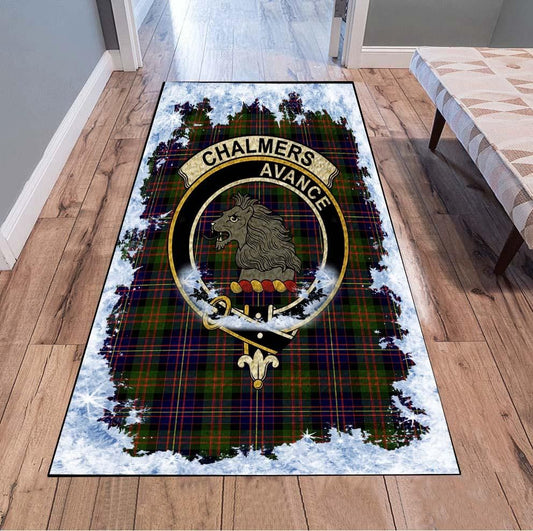 Chalmers Tartan Christmas Area Rugs