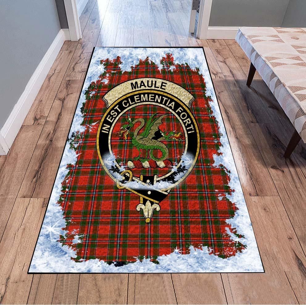 Maule Tartan Christmas Area Rugs