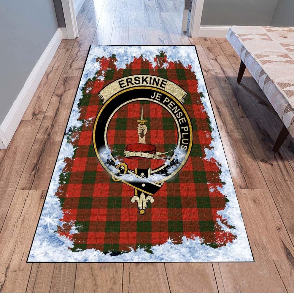 Erskine Tartan Christmas Area Rugs