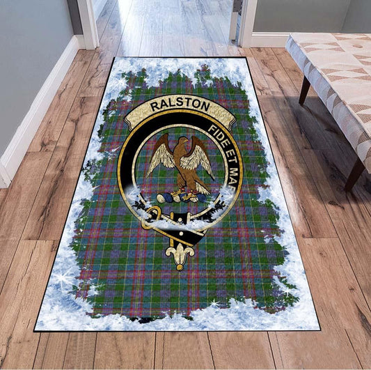 Ralston Tartan Christmas Area Rugs