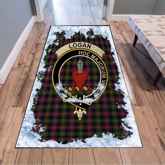 Logan Tartan Christmas Area Rugs