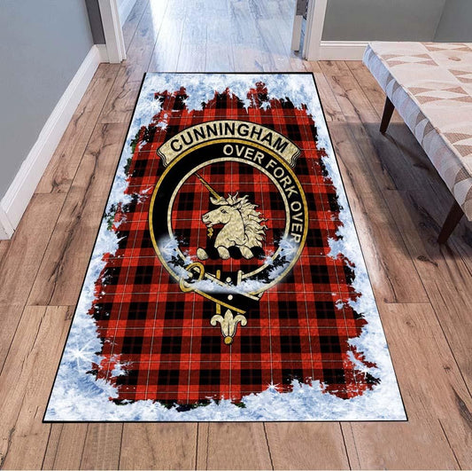 Cunningham Tartan Christmas Area Rugs