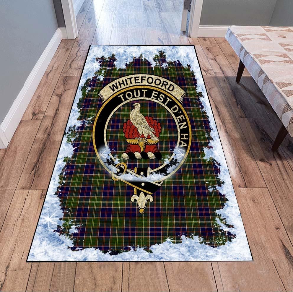 Whiteford Tartan Christmas Area Rugs