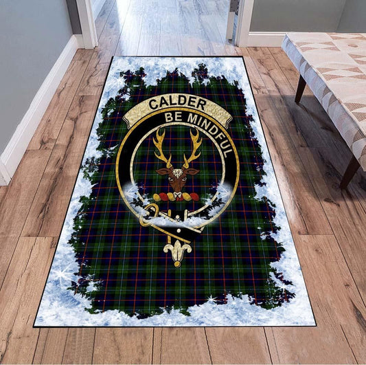 Calder Tartan Christmas Area Rugs