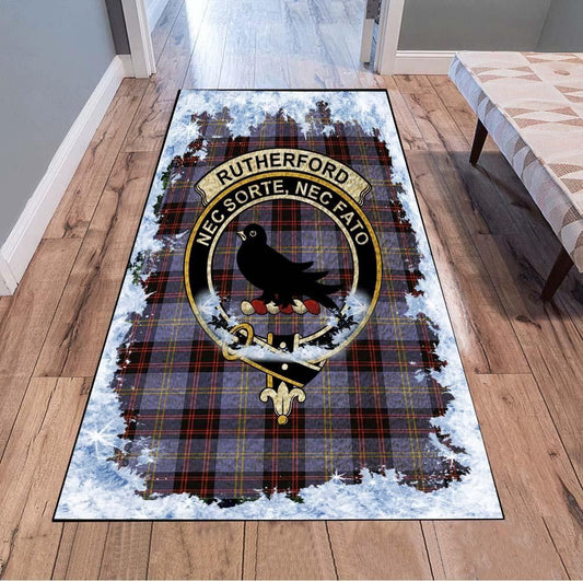 Rutherford Tartan Christmas Area Rugs