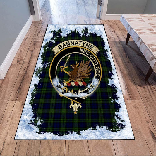 Bannatyne Tartan Christmas Area Rugs