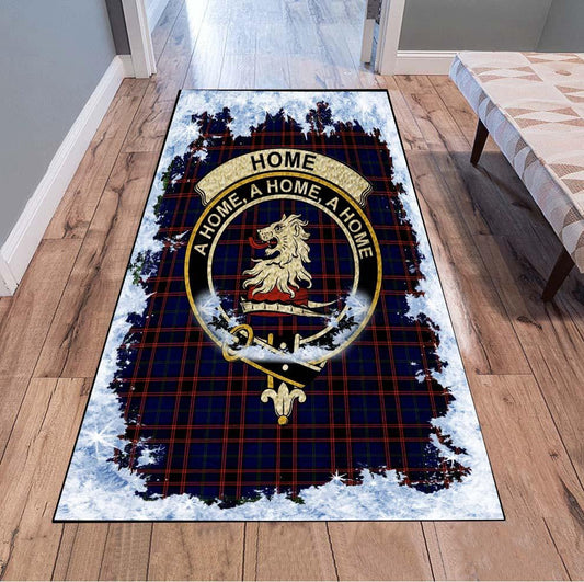 Home (or Hume) Tartan Christmas Area Rugs