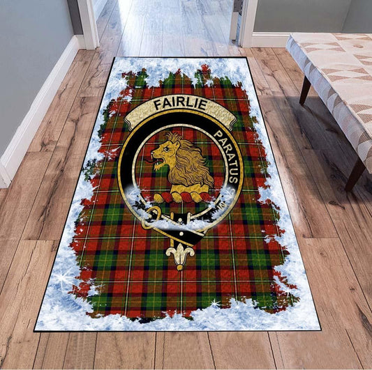 Fairlie Tartan Christmas Area Rugs