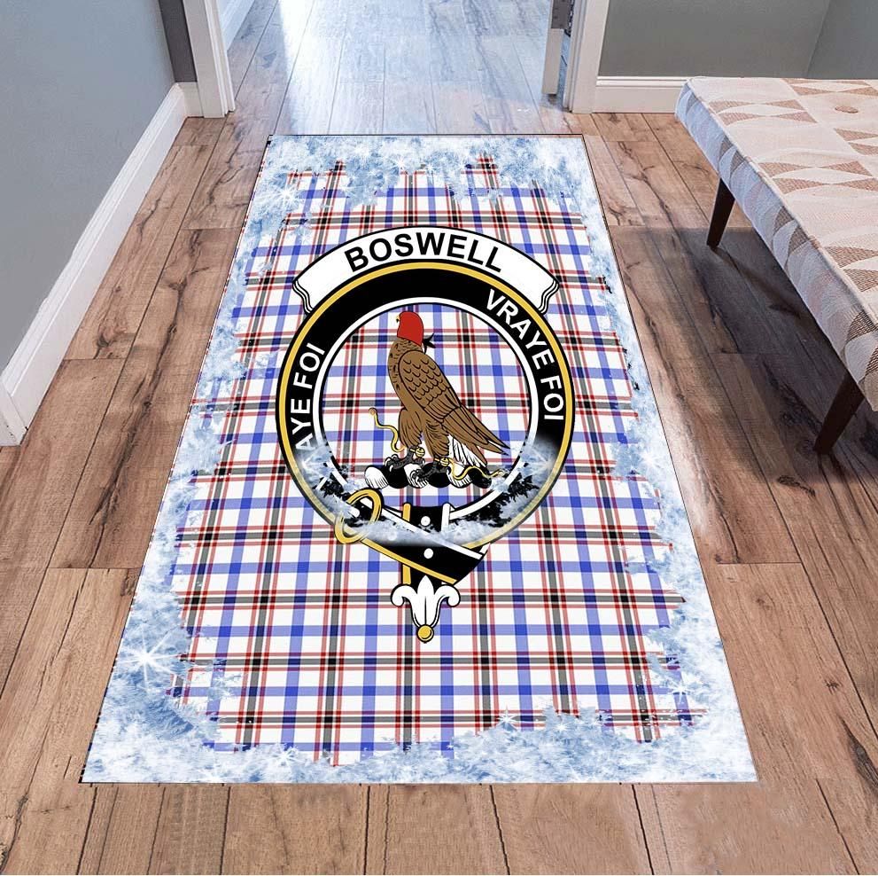 Boswell Tartan Christmas Area Rugs