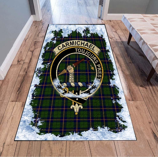 Carmichael Tartan Christmas Area Rugs