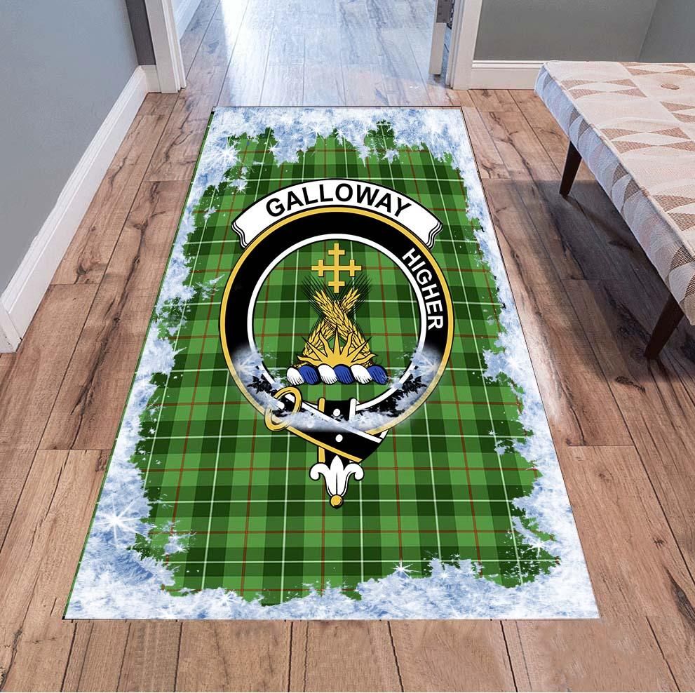 Galloway Tartan Christmas Area Rugs