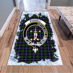 Russell Tartan Christmas Area Rugs