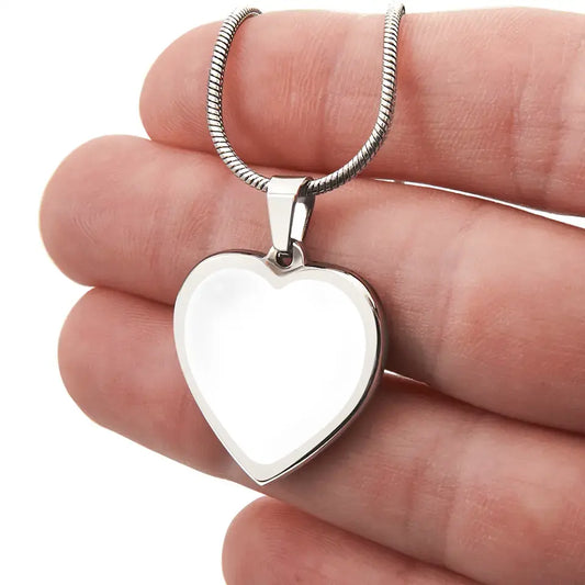 Tartan Heart Necklace