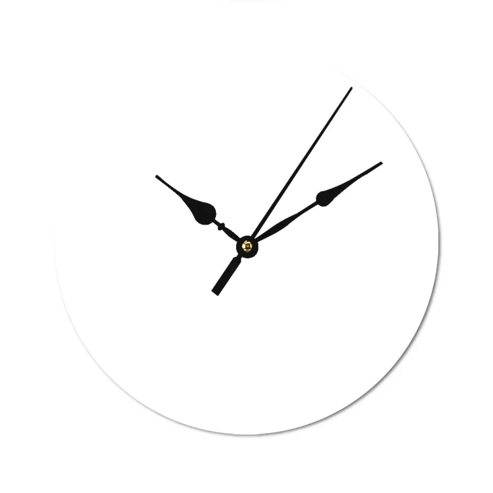 Tartan Wooden Clock