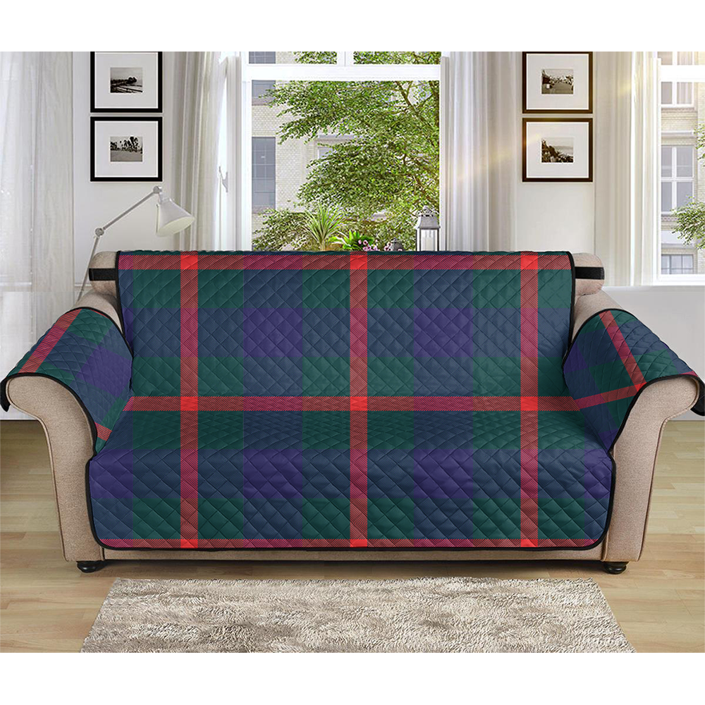 Agnew Modern Tartan Plaid Sofa Protector