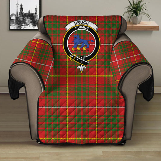 Bruce Modern Tartan Crest Sofa Protector