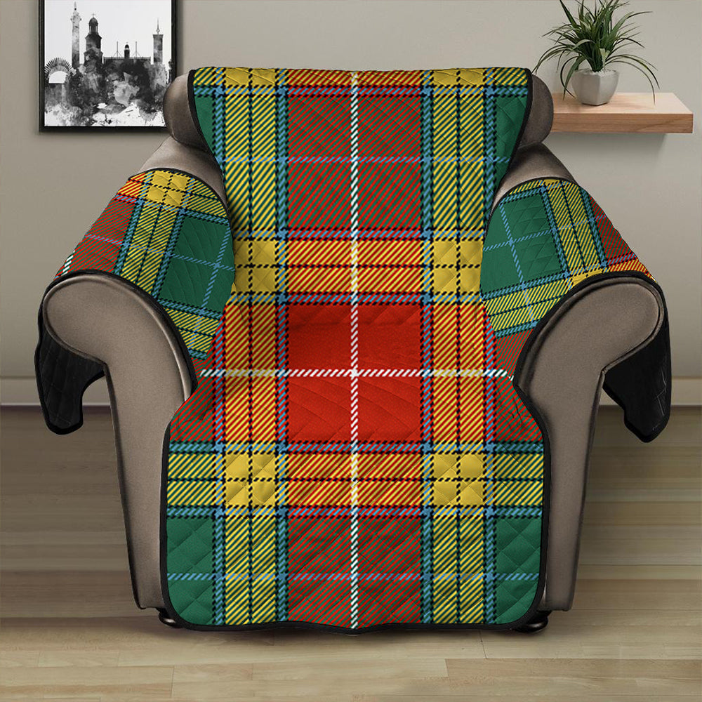 Buchanan Old Set Weathered Tartan Plaid Sofa Protector