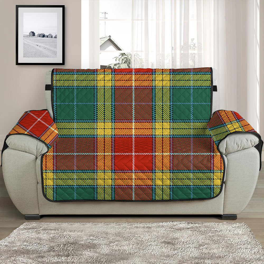 Buchanan Old Set Weathered Tartan Plaid Sofa Protector